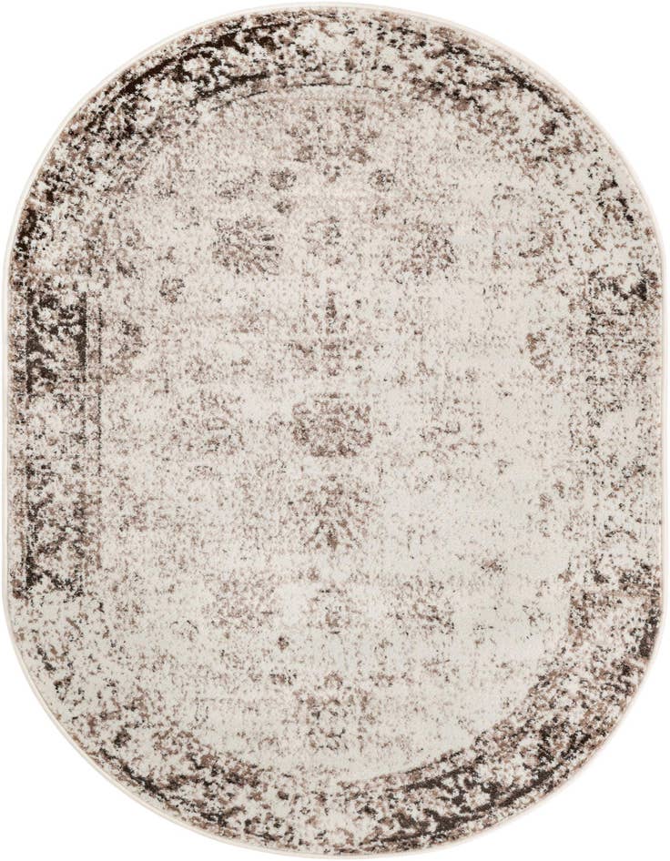 Detail image of 4' 1 x 6' 1 Monaco Oval Rug