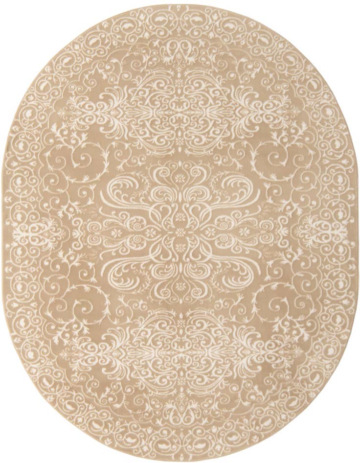 Detail image of 7' 10 x 10' Nepal Oval Rug