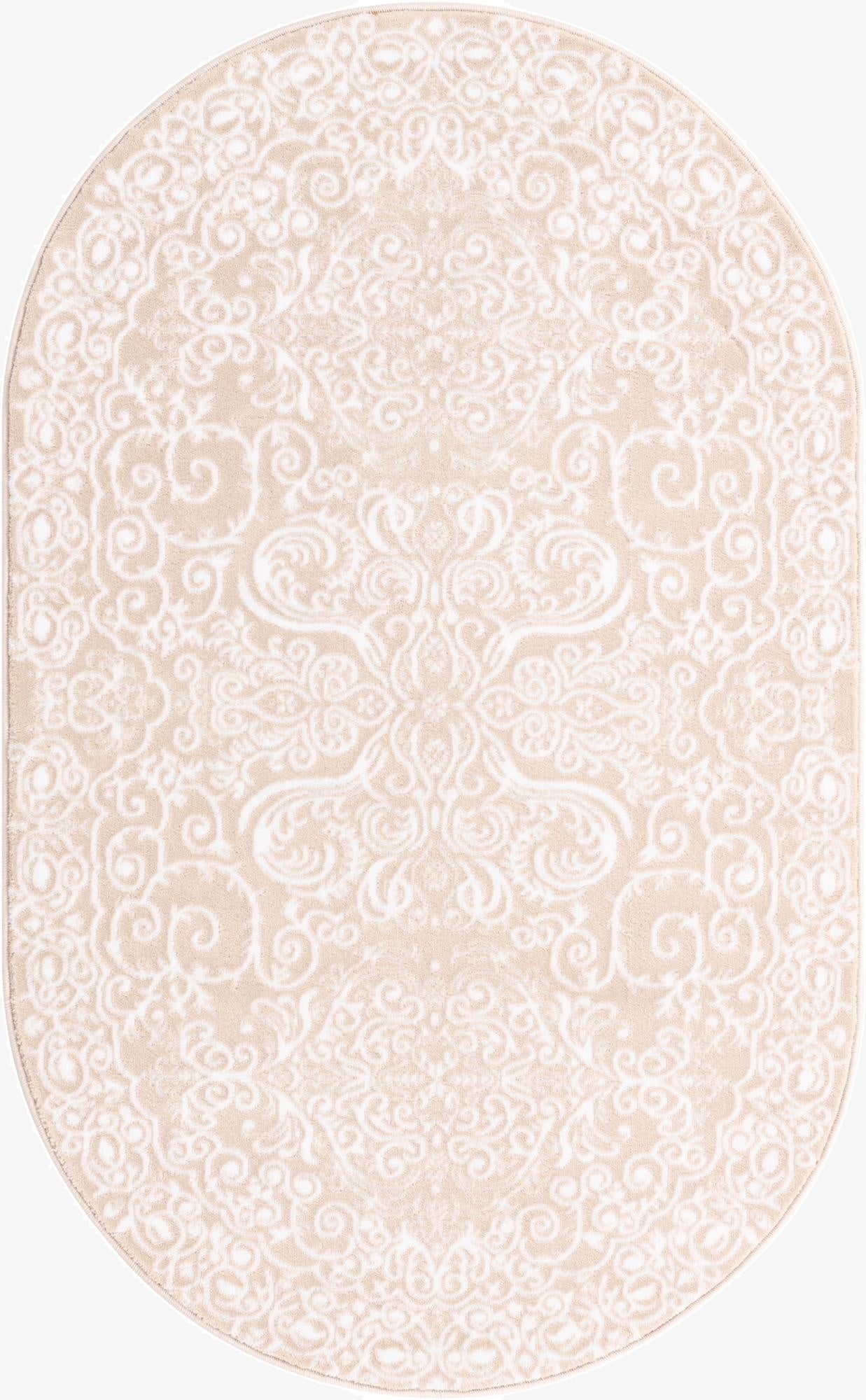 3' 3 x 5' 3 Nepal Oval Rug