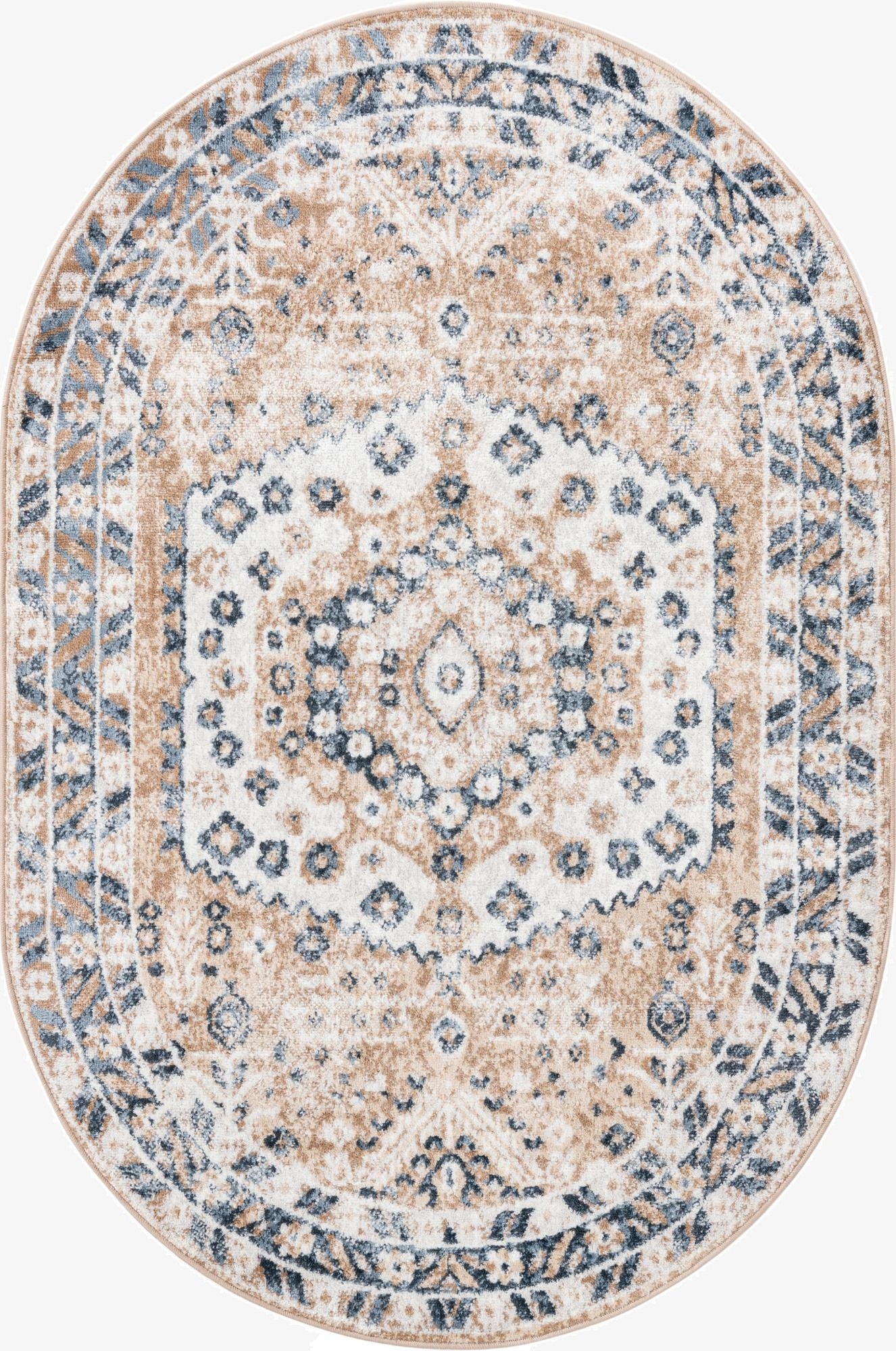 Primary image 4' x 6' Oxford Oval Rug
