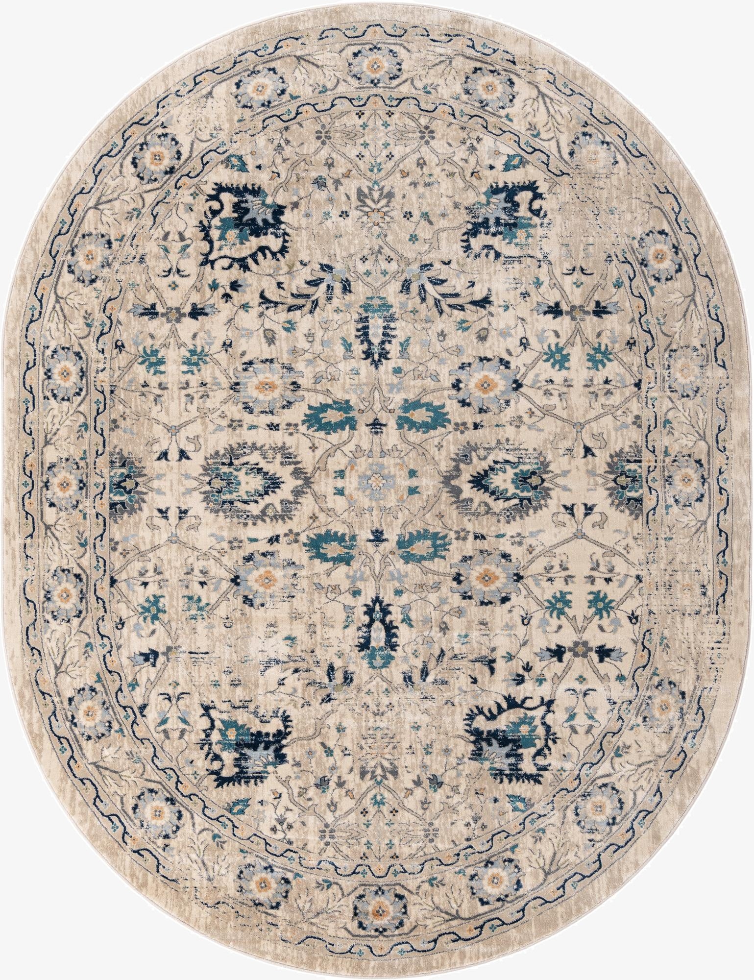 7' 10 x 10' Stockholm Oval Rug