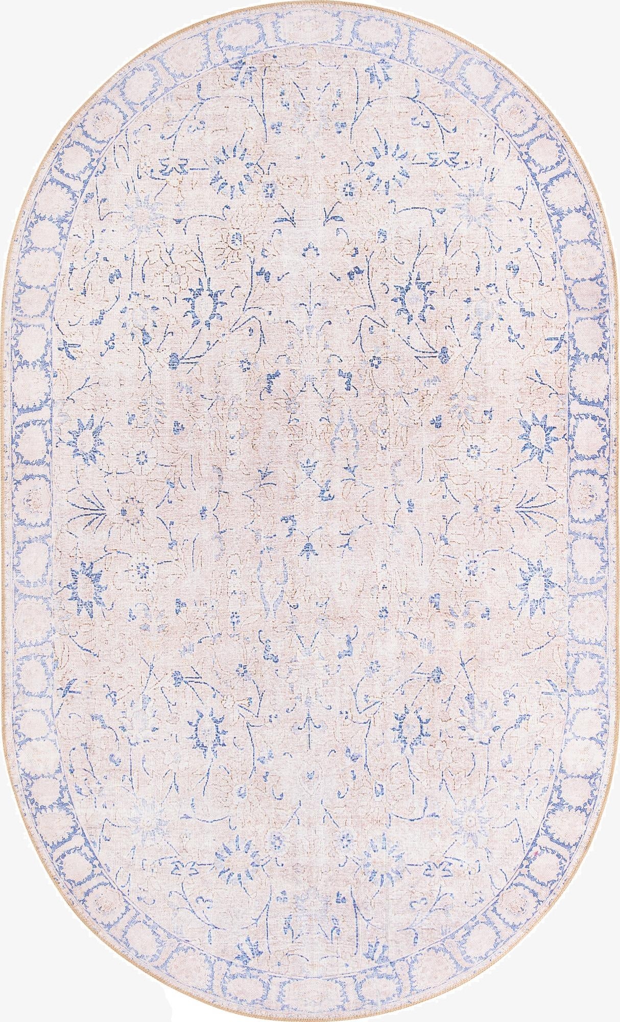 5' x 8' Timeless Oval Rug