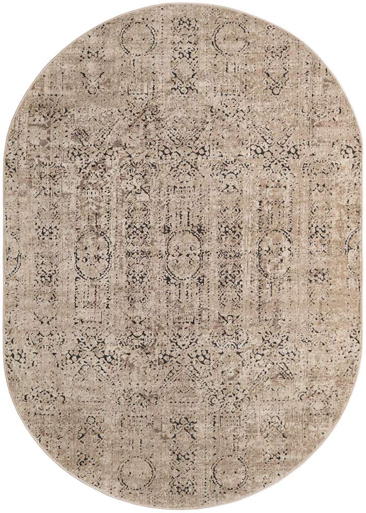 5' 3 x 8' Villa Oval Rug