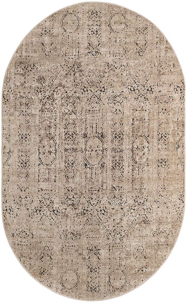 5' 3 x 8' Villa Oval Rug