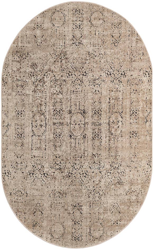 Detail image of 5' 3 x 8' Villa Oval Rug