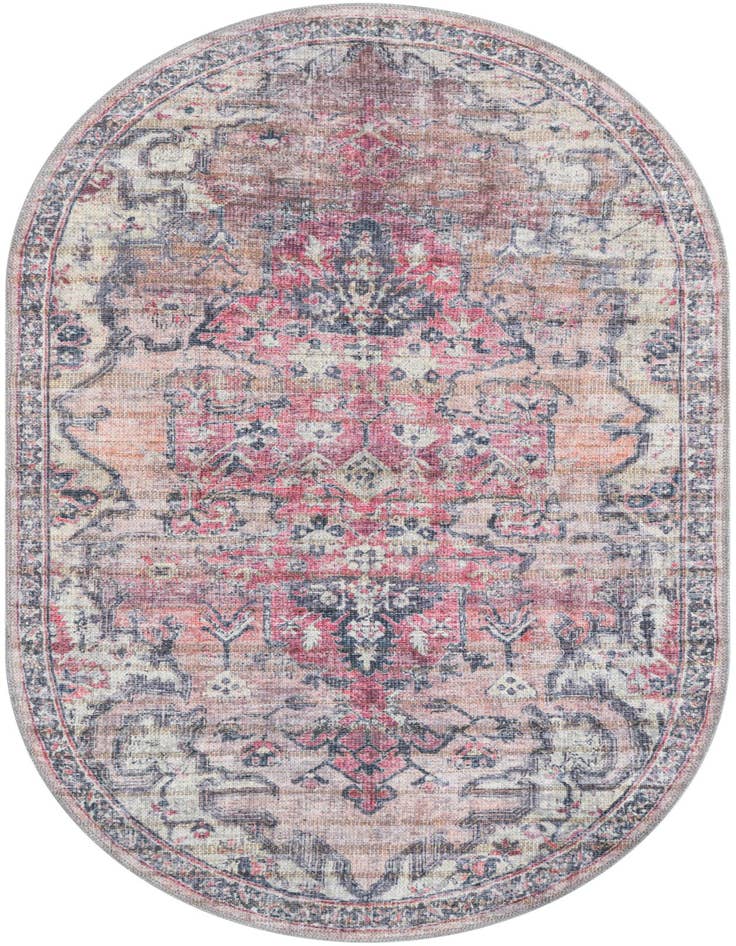 Detail image of 3' 3 x 5' 3 Nostalgia Oval Rug