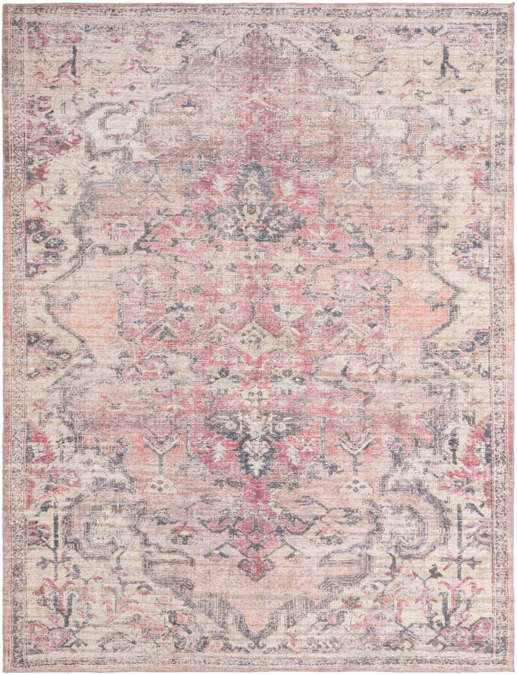 Detail image of 9' 2 x 12' Washable Nostalgia Rug