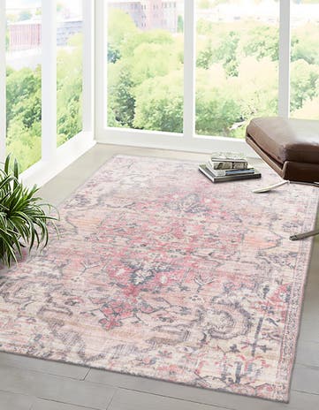 7' 10 x 10' Washable Nostalgia Rug