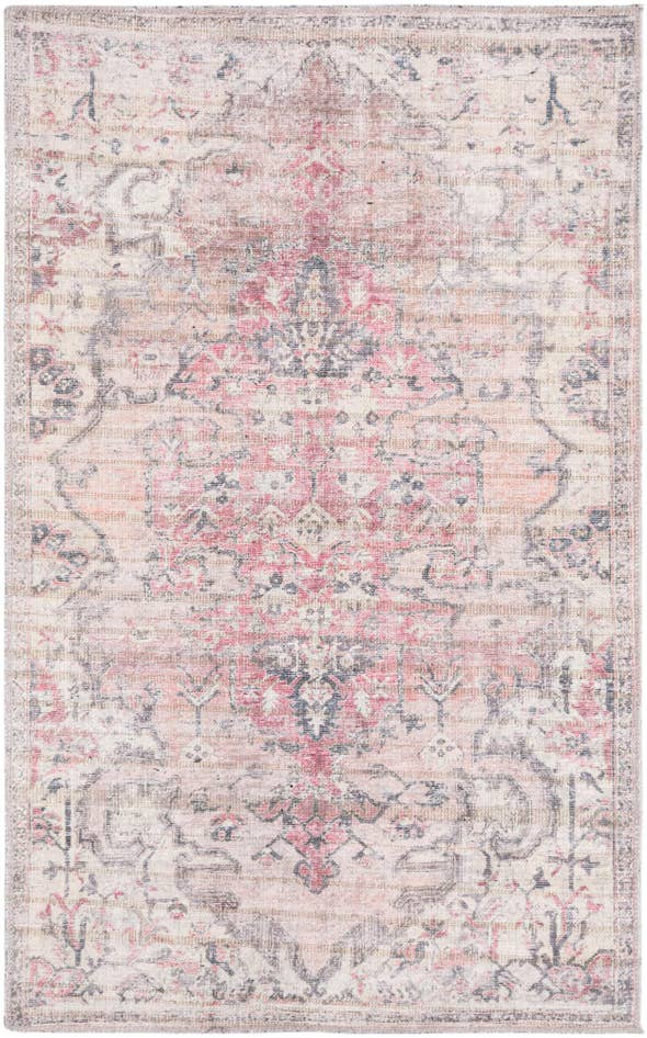 Detail image of 3' 3 x 5' 3 Washable Nostalgia Rug