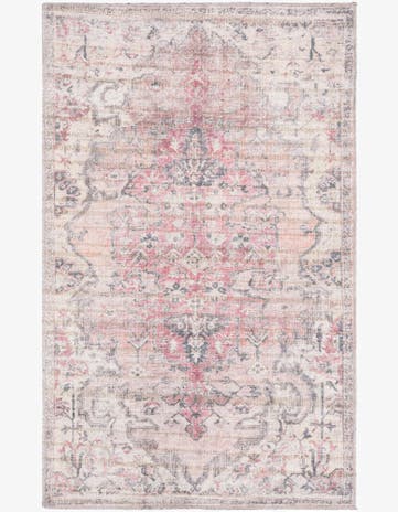 3' 3 x 5' 3 Washable Nostalgia Rug