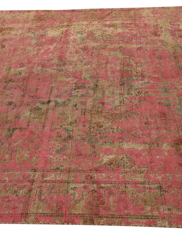 Detail image of 6' 2 x 8' 10  Hand Knotted Ultra Vintage Persian Wool Rug