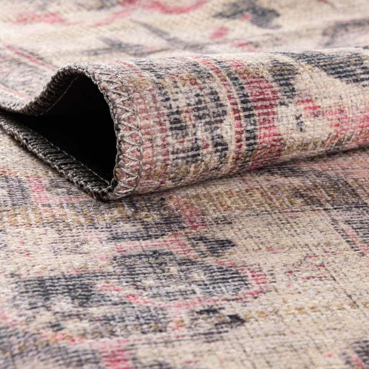 2' 7 x 16' 5 Washable Nostalgia Runner Rug