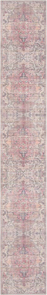 Detail image of 2' 7 x 16' 5 Washable Nostalgia Runner Rug