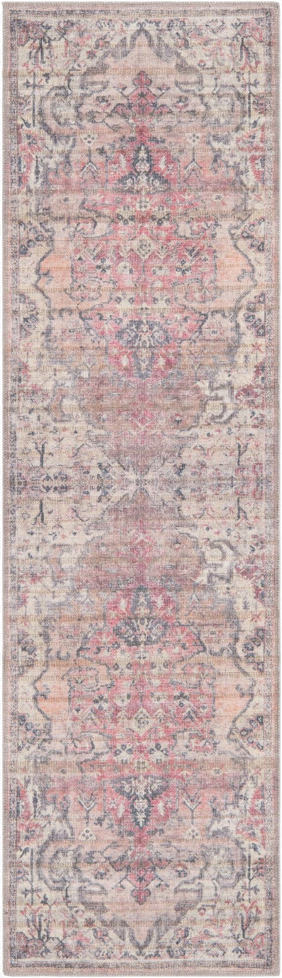 2' x 7'  Washable Nostalgia Runner Rug