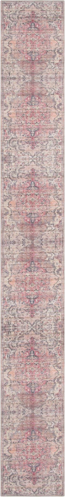 2' 7 x 19' 8  Washable Nostalgia Runner Rug