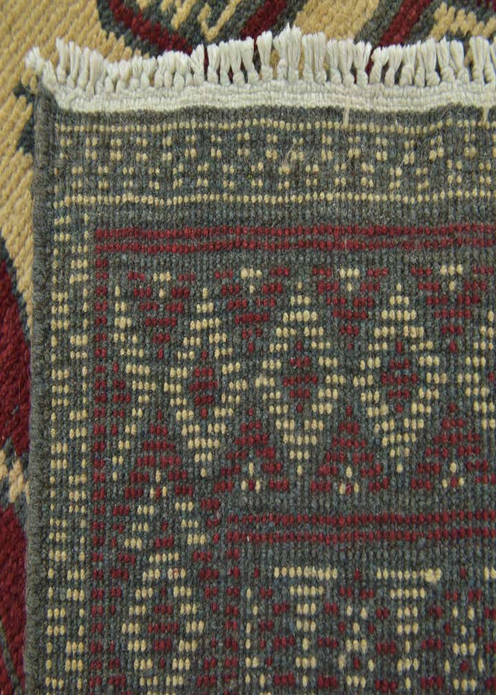 3' 2 x 5' Hand Knotted Afghan Akhche Wool Rug