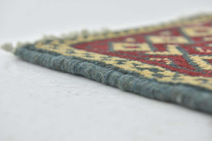 3' 2 x 5' Hand Knotted Afghan Akhche Wool Rug