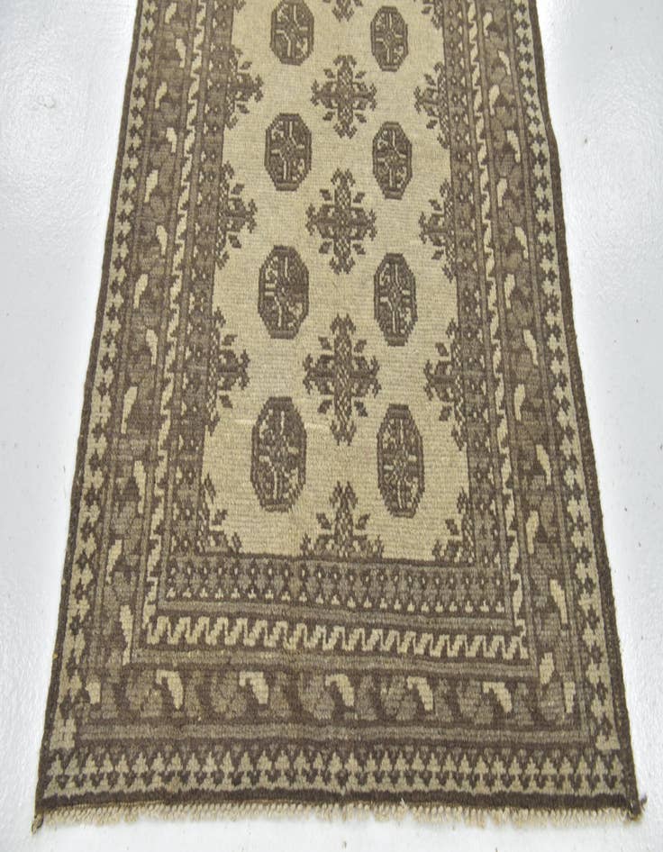 Detail image of 3' x 4' 3  Hand Knotted Afghan Akhche Wool Rug