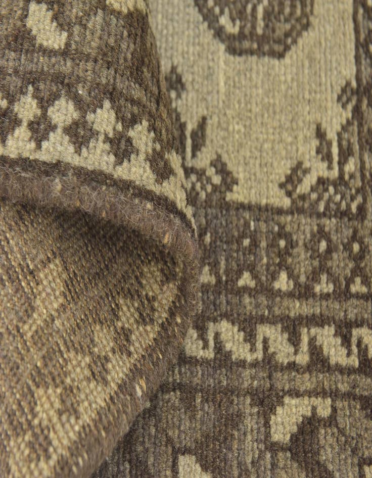Detail image of 3' x 4' 3  Hand Knotted Afghan Akhche Wool Rug