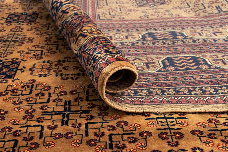 Detail image of 13' 3 x 19' 6 Afghan Wool Rug
