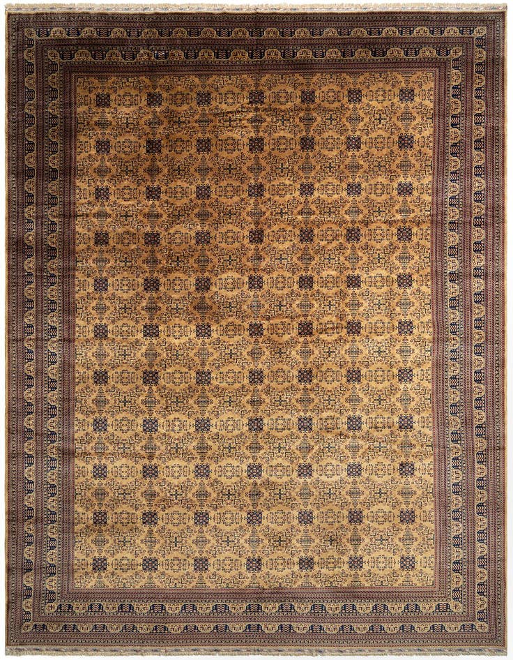 Detail image of 13' 3 x 19' 6 Afghan Wool Rug