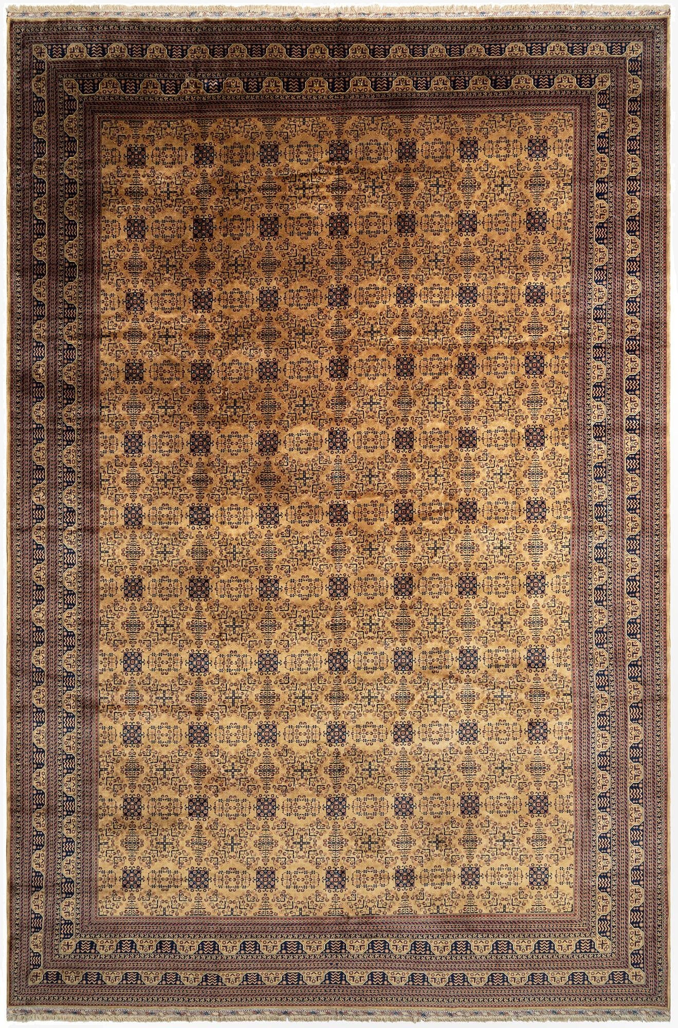 13' 3 x 19' 6 Afghan Wool Rug