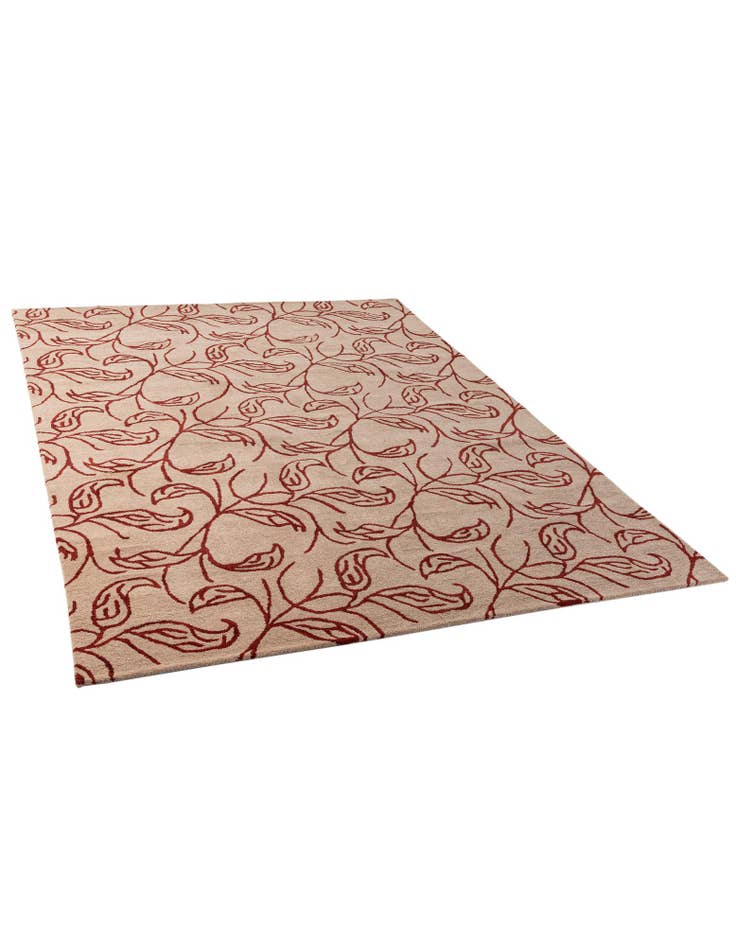 Detail image of 7' 11 x 10' 11 Agra Wool Rug