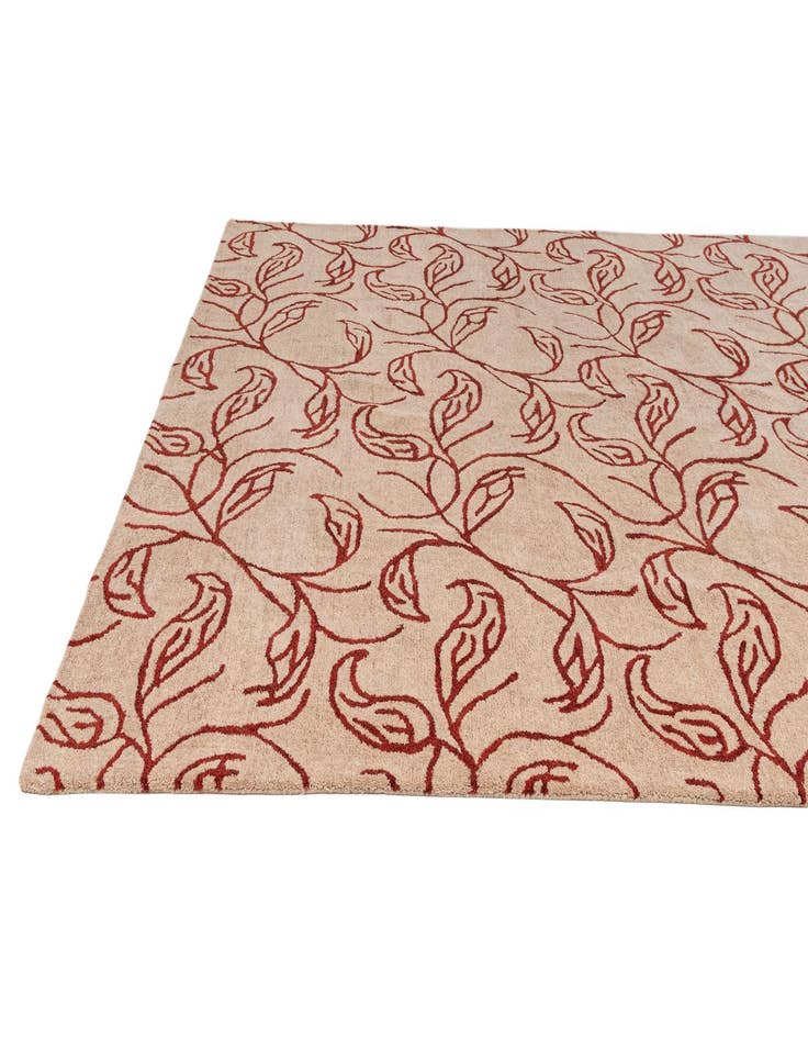 Detail image of 7' 11 x 10' 11 Agra Wool Rug