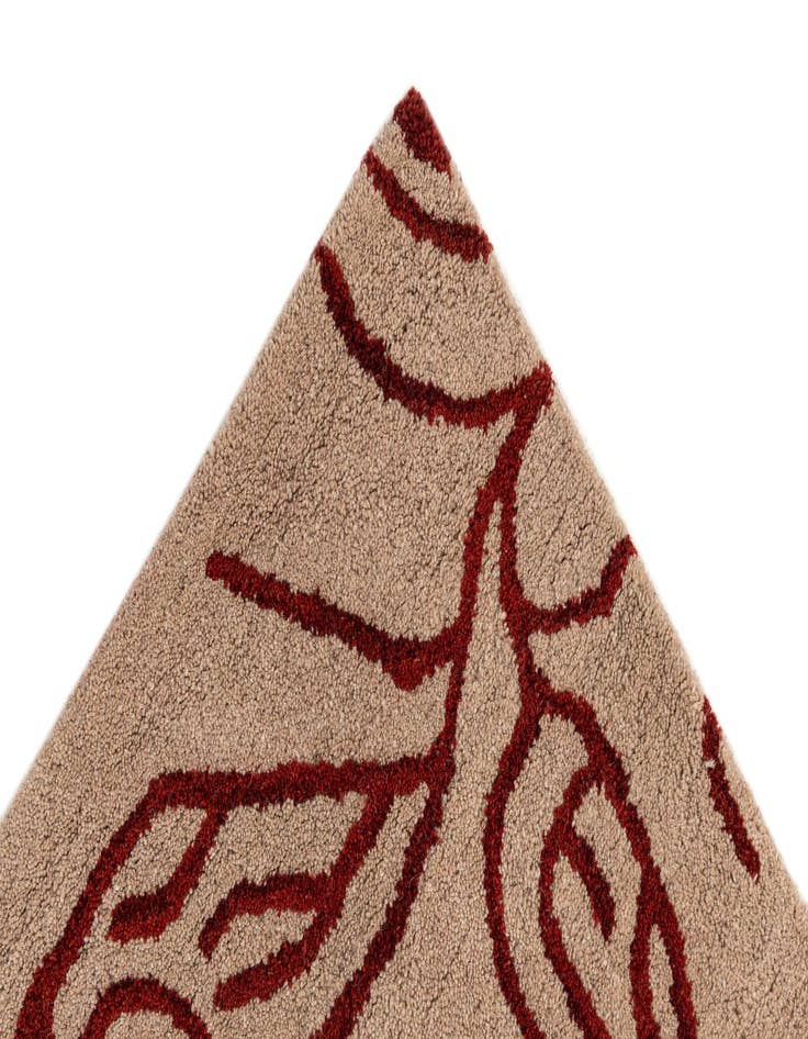 Detail image of 7' 11 x 10' 11 Agra Wool Rug