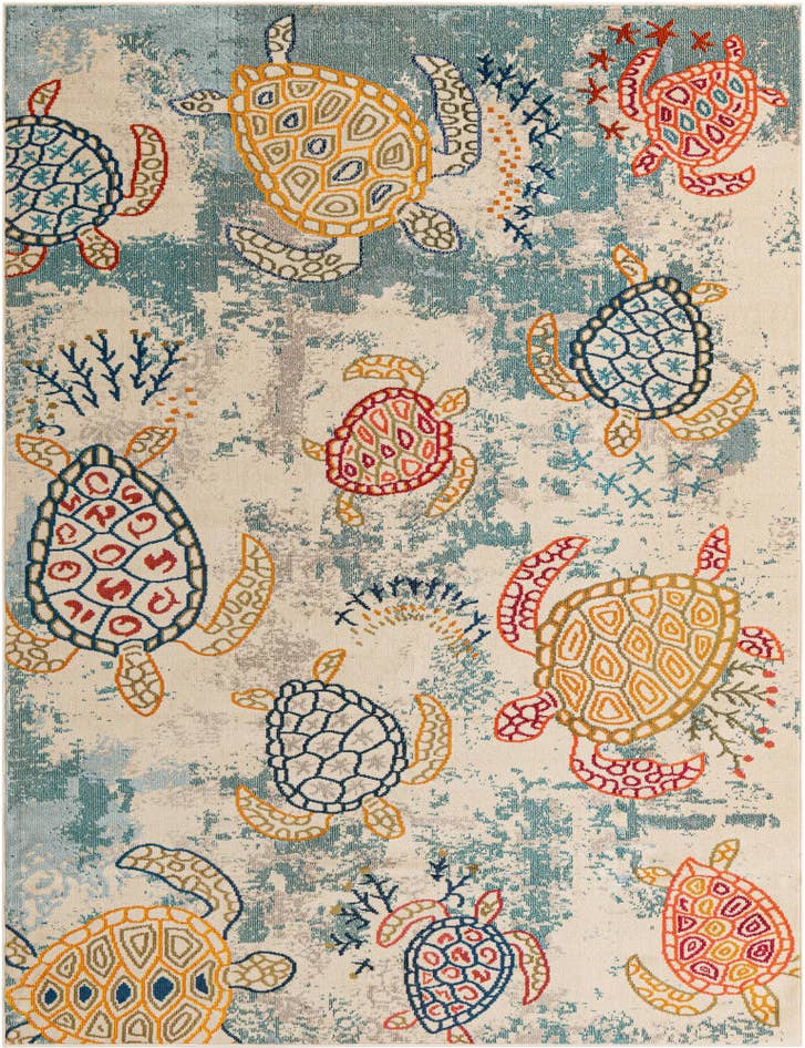 Detail image of 8' x 10' Washable Amalfi Rug