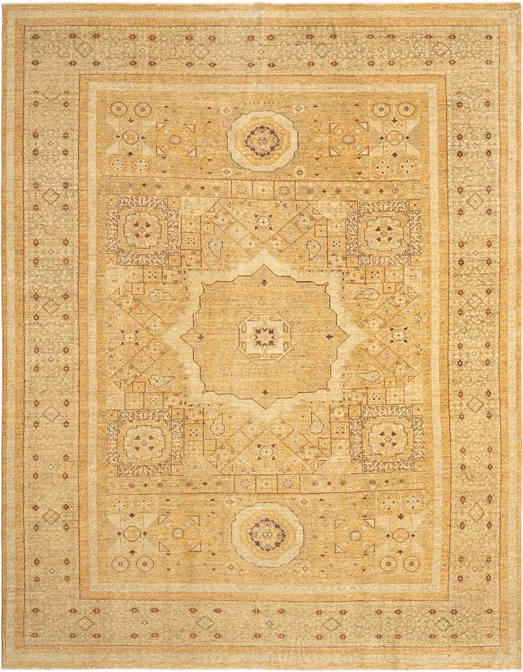Detail image of 6' 11 x 9' 5 Amina Wool Rug