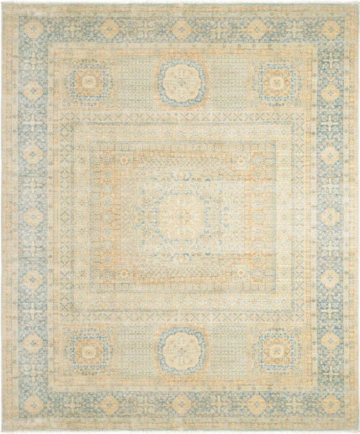 Detail image of 8' 2 x 9' 9 Hand Knotted Amina Rug