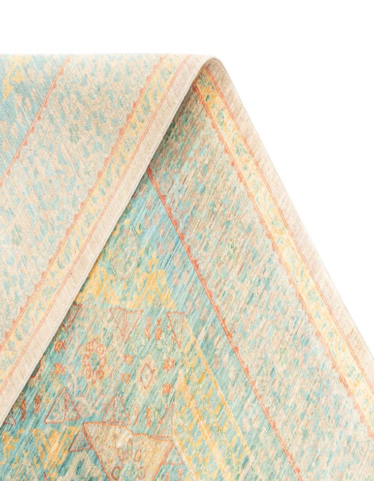 Detail image of 9' 9 x 18' 10 Hand Knotted Amina Rug