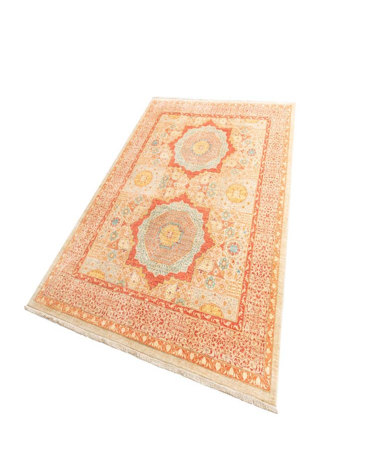 Detail image of 8' 3 x 10' 1 Hand Knotted Amina Rug