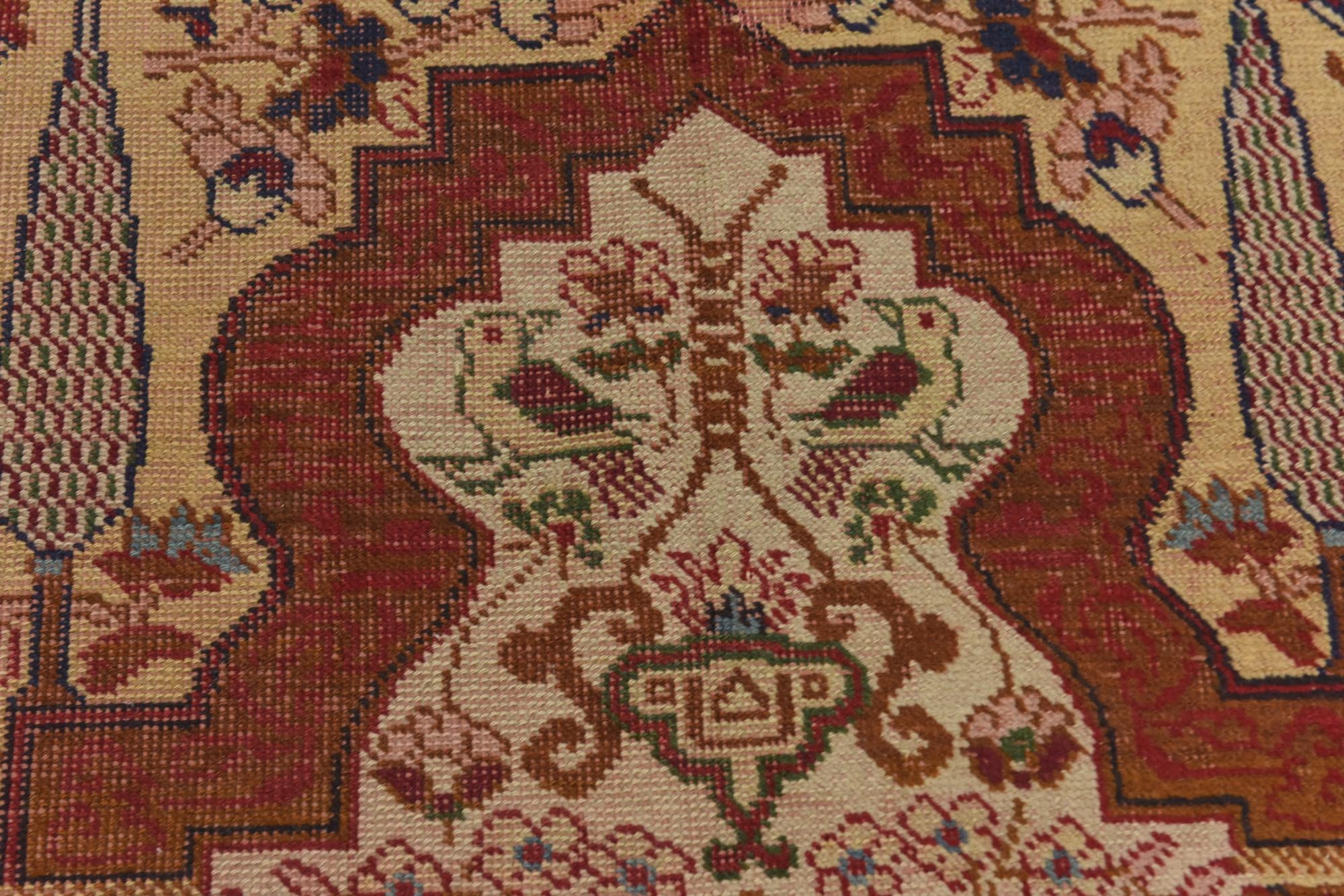 5' x 7' 10 Hand Knotted Anatolian Wool Rug
