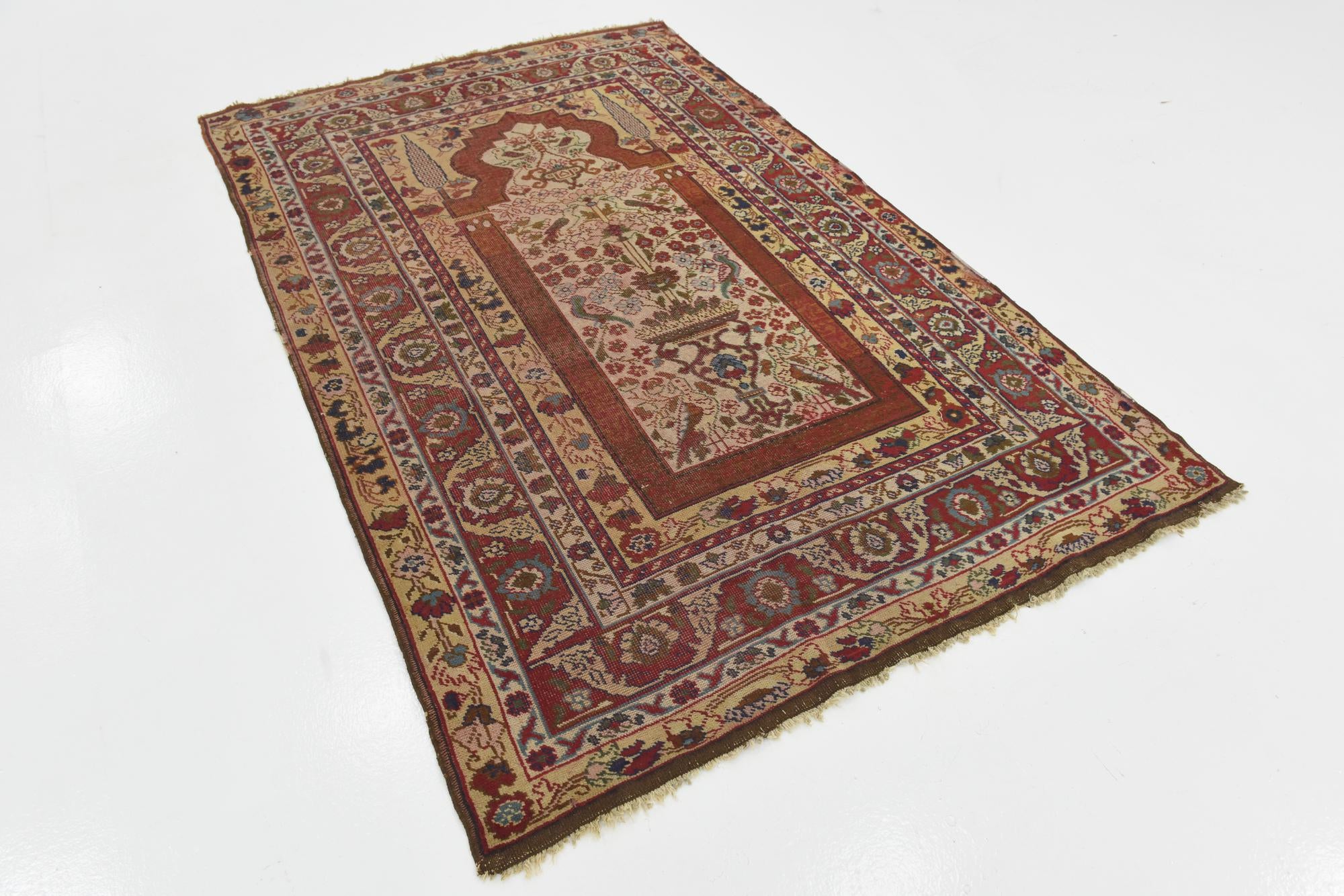 5' x 7' 10 Hand Knotted Anatolian Wool Rug