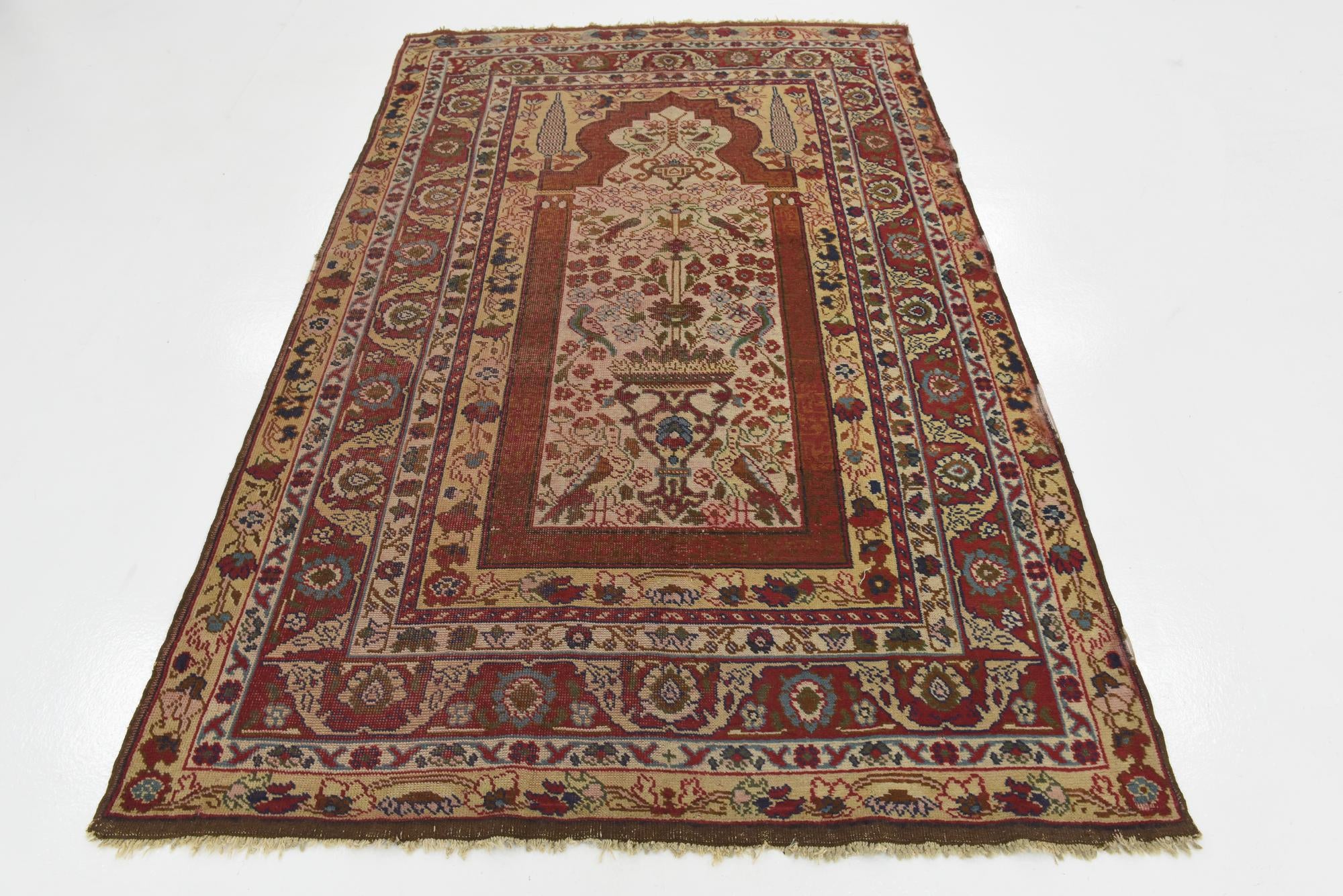 5' x 7' 10 Hand Knotted Anatolian Wool Rug