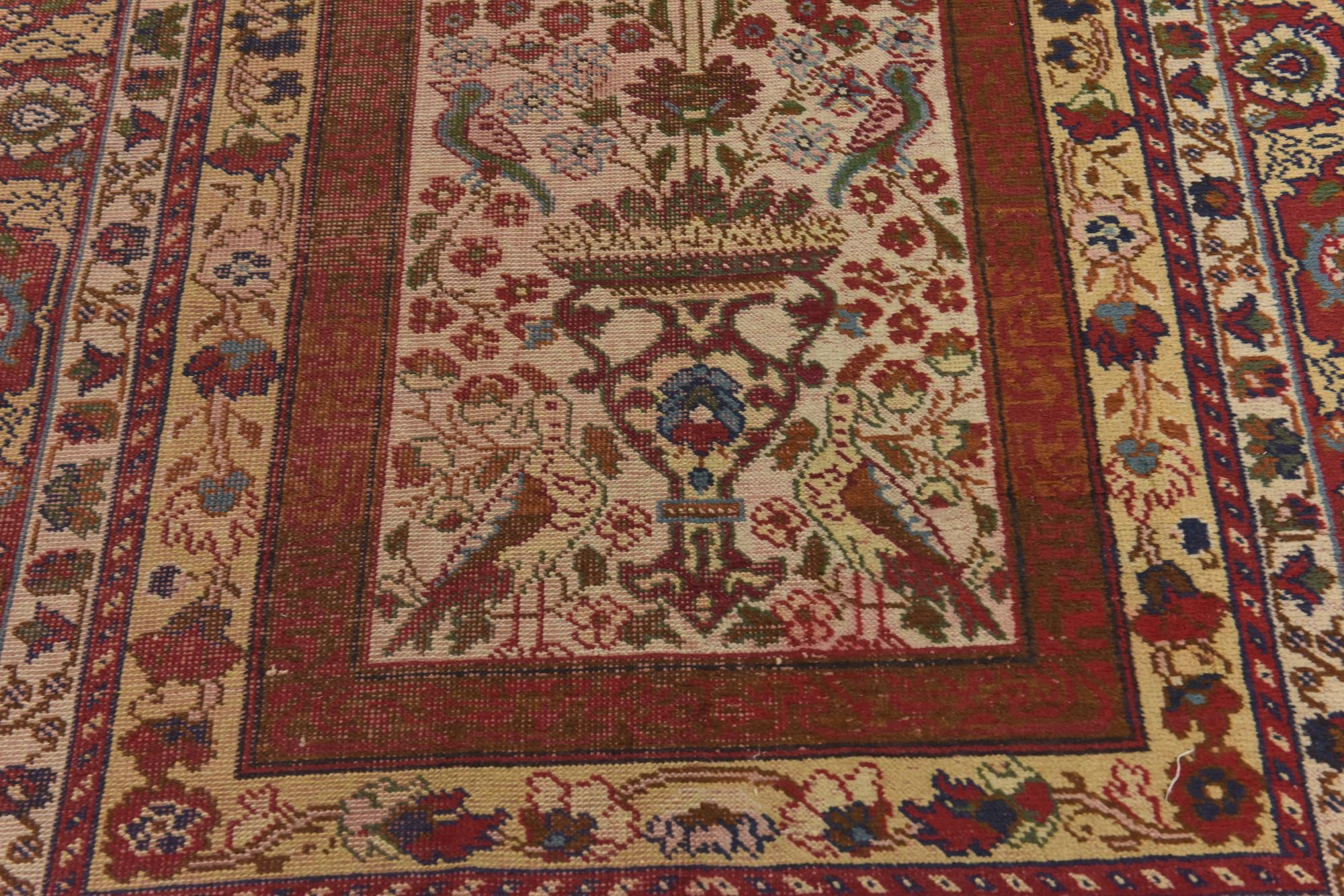 5' x 7' 10 Hand Knotted Anatolian Wool Rug
