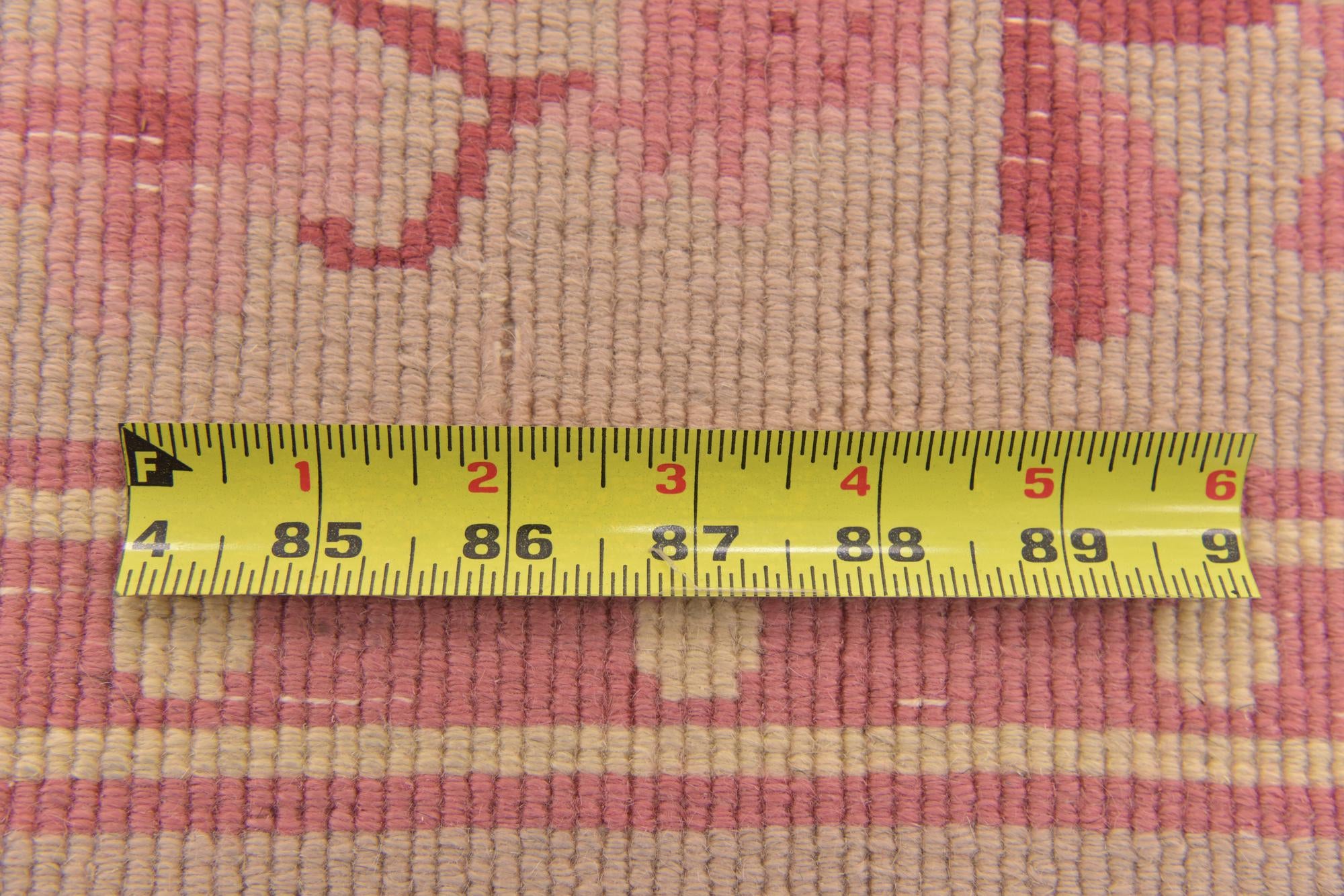 5' x 8' 4 Hand Knotted Antique Finish Wool Rug