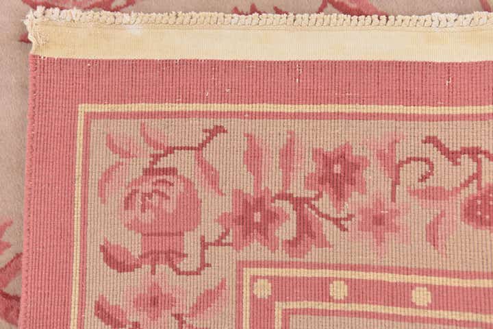 5' x 8' 4 Hand Knotted Antique Finish Wool Rug