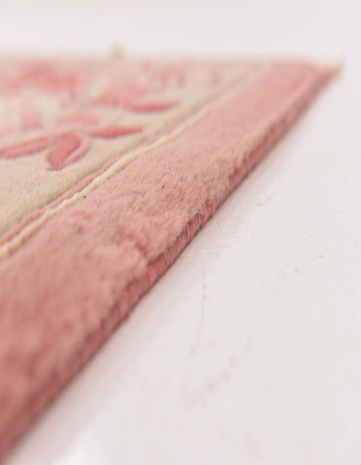 Detail image of 5' x 8' 4  Hand Knotted Antique Finish Wool Rug