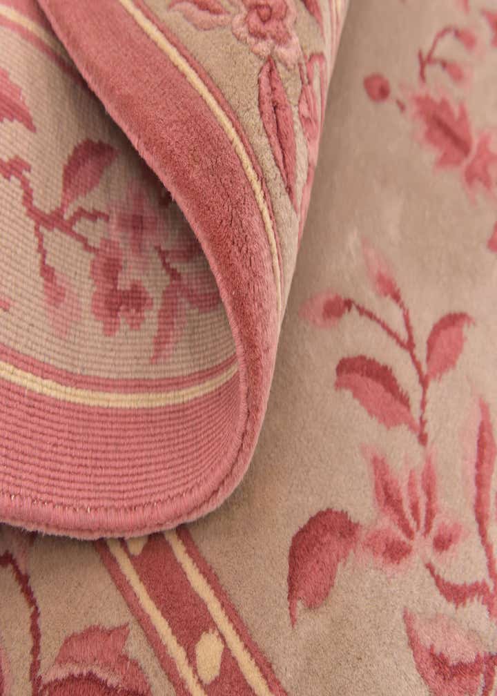 5' x 8' 4 Hand Knotted Antique Finish Wool Rug