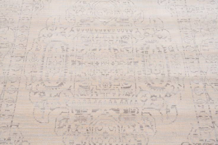 Detail image of 4' 10 x 8' Aqua Rug