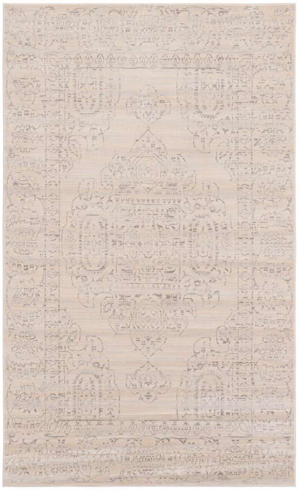4' 10 x 8' Aqua Rug