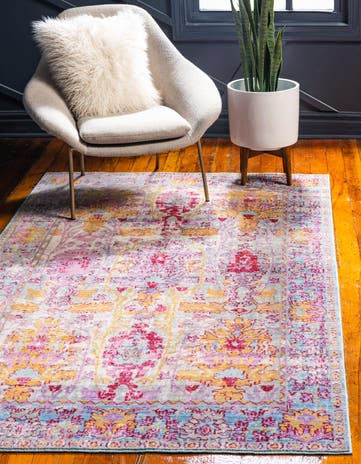 6' x 9' Aqua Rug