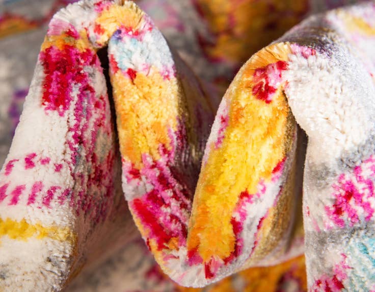 Detail image of 9' x 12' Aqua Rug