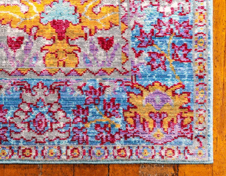 Detail image of 9' x 12' Aqua Rug