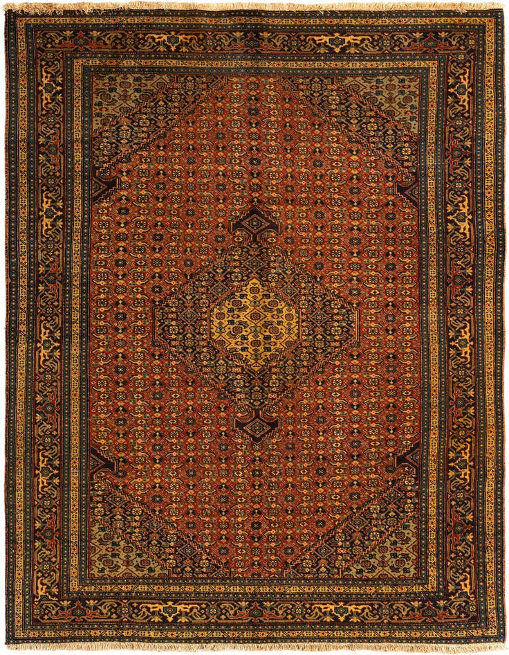Detail image of 6' 4 x 9' 1 Ardabil Wool Rug