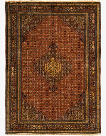 6' 4 x 9' 1 Ardabil Wool Rug
