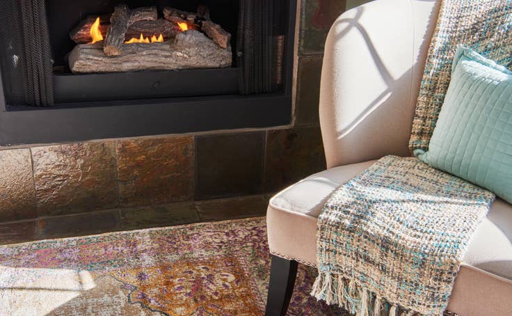 Detail image of 4' x 6' Aria Rug